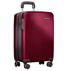 Briggs & Riley Sympatico 4-Wheel Expandable International Cabin Suitcase Burgundy